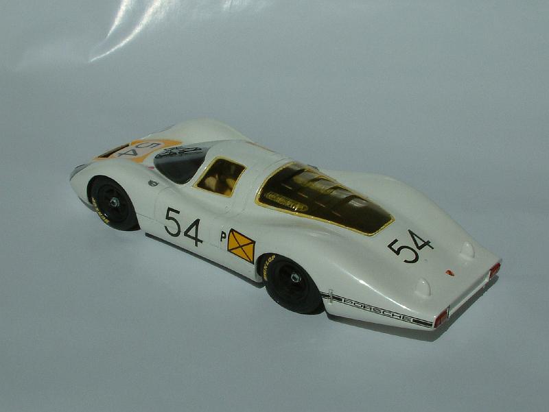 6maj08 022.JPG - Porsche 908LH 1968 Daytona winner. Modified 1/24 scale LeMans Miniatures resin kit with homemade decals.